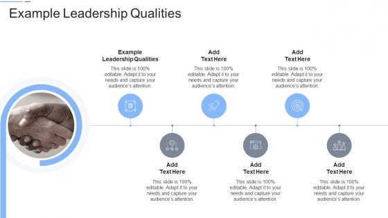 Example Leadership Qualities In Powerpoint And Google Slides Cpb