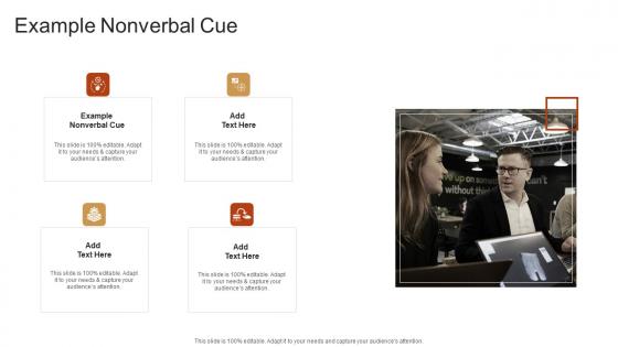 Example Nonverbal Cue In Powerpoint And Google Slides Cpb