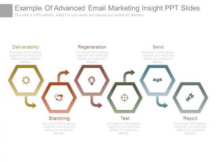 Example of advanced email marketing insight ppt slides