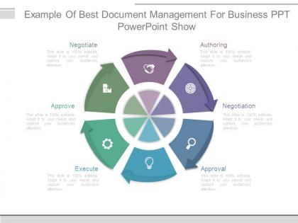 Example of best document management for business ppt powerpoint show