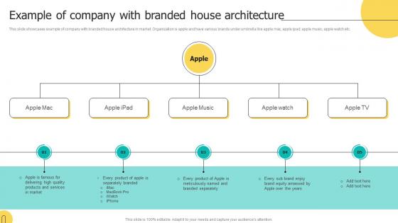 Example Of Company With Branded House Architecture Brand Architecture Strategy For Multiple