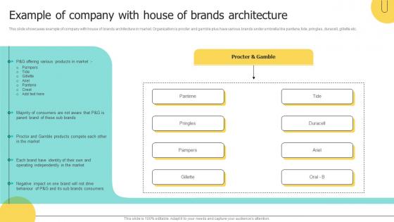 Example Of Company With House Of Brands Architecture Brand Architecture Strategy For Multiple