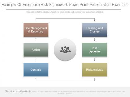 Example of enterprise risk framework powerpoint presentation examples