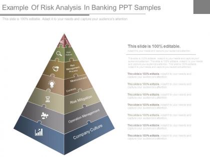 Example of risk analysis in banking ppt samples