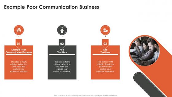 Example Poor Communication Business In Powerpoint And Google Slides Cpb