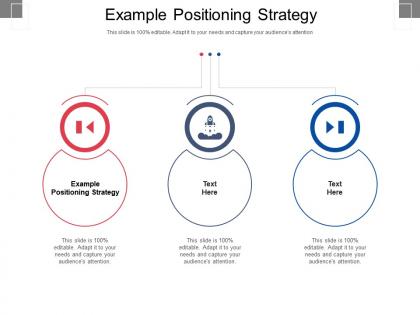 Example positioning strategy ppt powerpoint presentation inspiration icons cpb