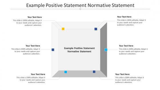 Example positive statement normative statement ppt powerpoint presentation summary cpb