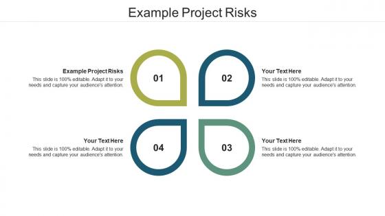 Example project risks ppt powerpoint presentation icon picture cpb
