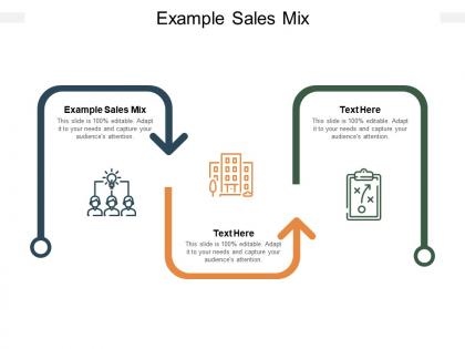 Example sales mix ppt powerpoint presentation inspiration guidelines cpb