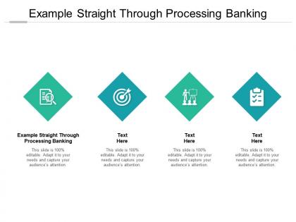 Example straight through processing banking ppt powerpoint presentation model outfit cpb