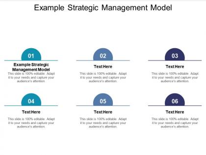 Example strategic management model ppt powerpoint presentation icon graphics cpb