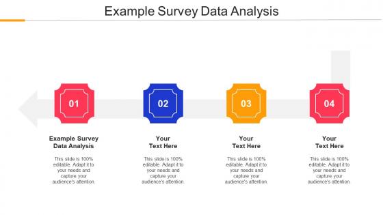 Example Survey Data Analysis Ppt Powerpoint Presentation Icon Background Images Cpb