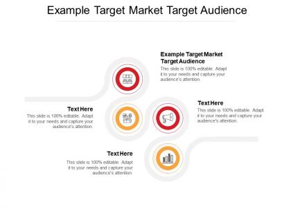 Example target market target audience ppt powerpoint presentation icon templates cpb
