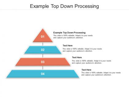 Example top down processing ppt powerpoint presentation model graphics example cpb