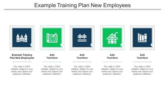 Example Training Plan New Employees Ppt Powerpoint Presentation Vector Cpb