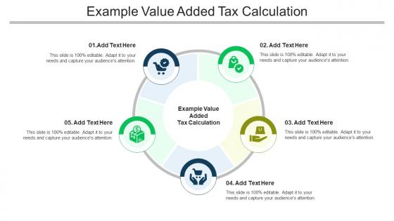 Example Value Added Tax Calculation Ppt Powerpoint Presentation Sample Cpb