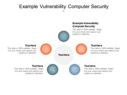 Example vulnerability computer security ppt powerpoint presentation styles ideas cpb