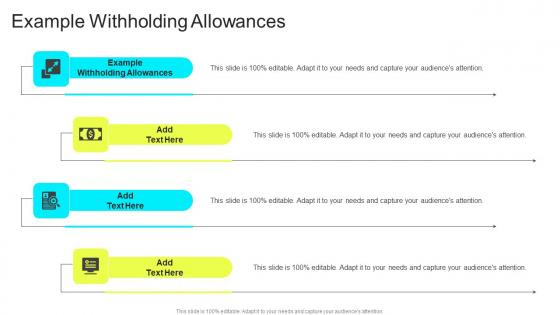 Example Withholding Allowances In Powerpoint And Google Slides Cpb