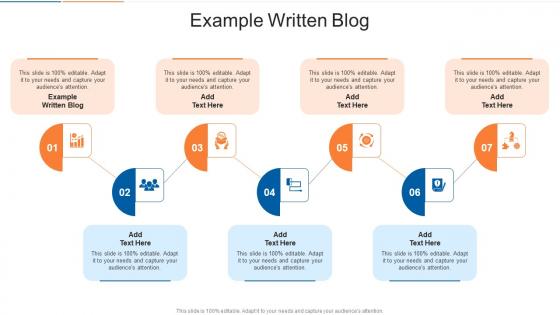 Example Written Blog In Powerpoint And Google Slides Cpb