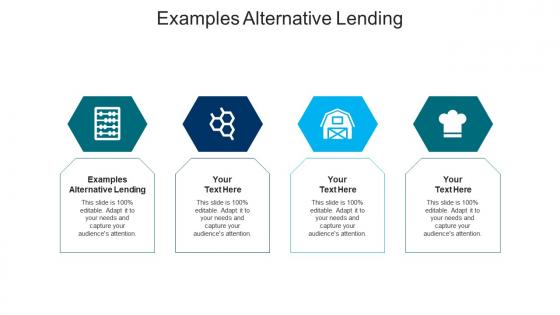 Examples alternative lending ppt powerpoint presentation portfolio model cpb