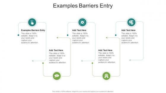 Examples Barriers Entry In Powerpoint And Google Slides Cpb
