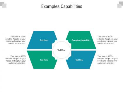Examples capabilities ppt powerpoint presentation professional deck cpb