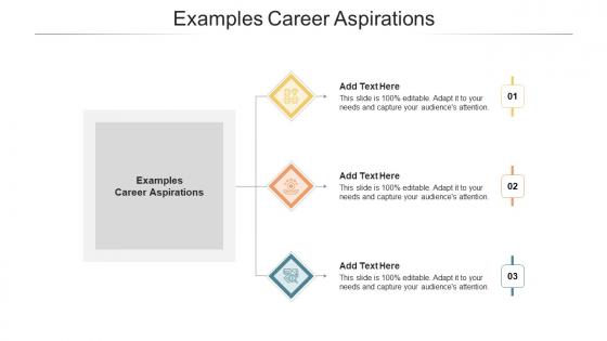 Examples Career Aspirations In Powerpoint And Google Slides Cpb