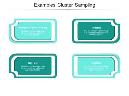 Examples cluster sampling ppt powerpoint presentation slides grid cpb