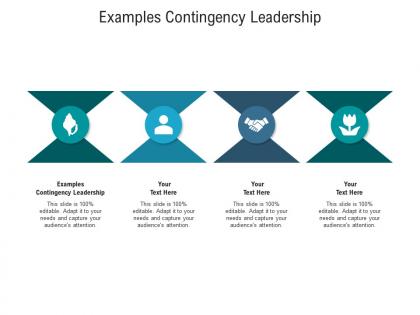 Examples contingency leadership ppt powerpoint presentation ideas example topics cpb