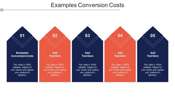 Examples Conversion Costs Ppt Powerpoint Presentation Gallery Information Cpb