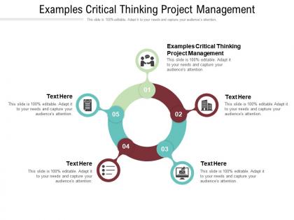 Examples critical thinking project management ppt powerpoint presentation inspiration model cpb