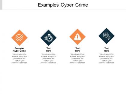 Examples cyber crime ppt powerpoint presentation layouts topics cpb