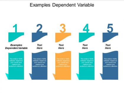 Examples dependent variable ppt powerpoint presentation outline slide download cpb