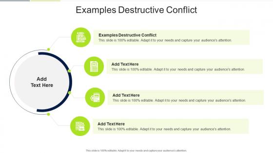 Examples Destructive Conflict In Powerpoint And Google Slides Cpb