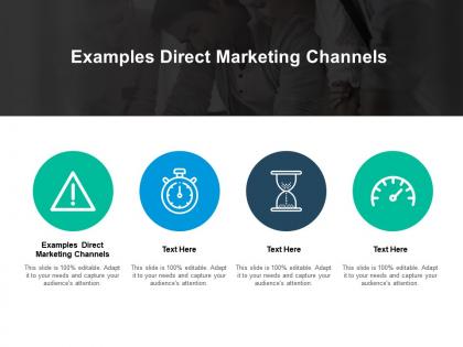 Examples direct marketing channels ppt powerpoint presentation file introduction cpb