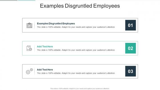 Examples Disgruntled Employees In Powerpoint And Google Slides Cpb