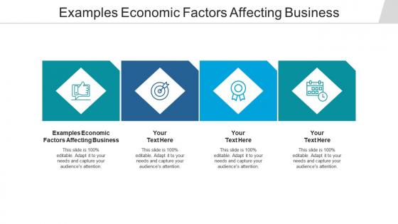 Examples economic factors affecting business ppt powerpoint presentation portfolio cpb
