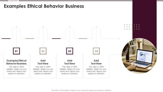 Examples Ethical Behavior Business In Powerpoint And Google Slides Cpb