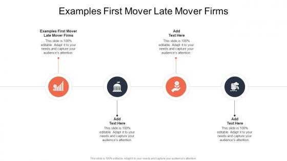 Examples First Mover Late Mover Firms In Powerpoint And Google Slides Cpb