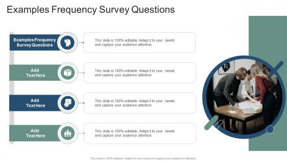 Examples Frequency Survey Questions In Powerpoint And Google Slides Cpb