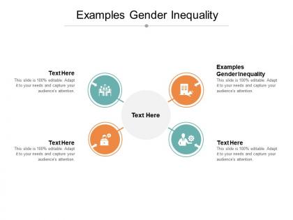 Examples gender inequality ppt powerpoint presentation inspiration cpb