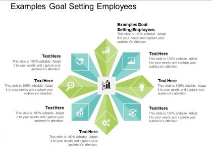 Examples goal setting employees ppt powerpoint presentation summary guidelines cpb