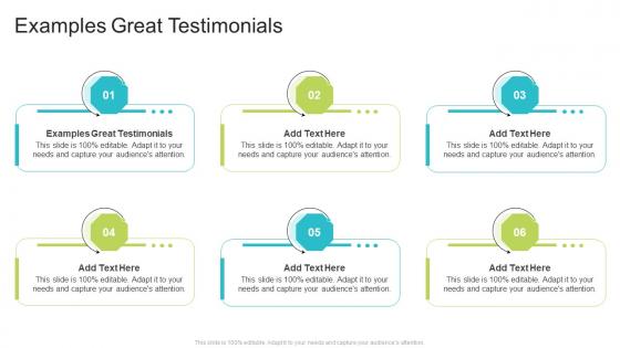 Examples Great Testimonials In Powerpoint And Google Slides Cpb