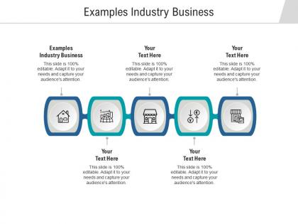 Examples industry business ppt powerpoint presentation portfolio backgrounds cpb
