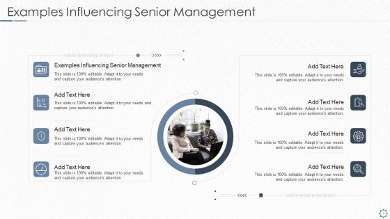 Examples Influencing Senior Management In Powerpoint And Google Slides Cpb