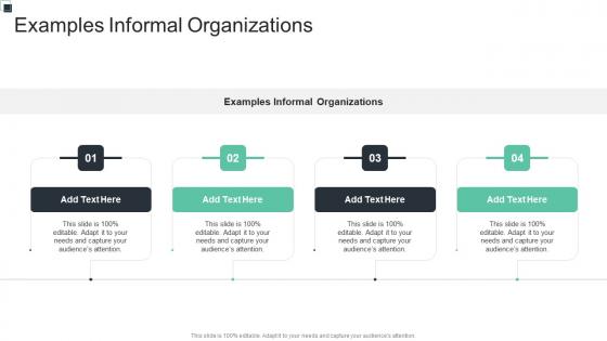Examples Informal Organizations In Powerpoint And Google Slides Cpb