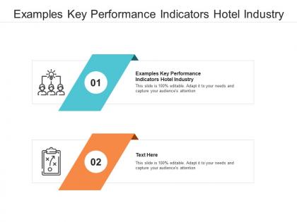 Examples key performance indicators hotel industry ppt powerpoint presentation file example file cpb