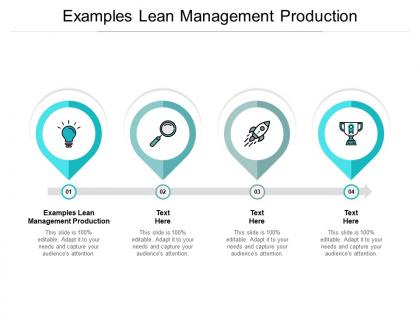 Examples lean management production ppt powerpoint presentation styles samples cpb