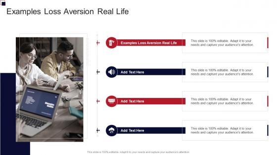 Examples Loss Aversion Real Life In Powerpoint And Google Slides Cpb