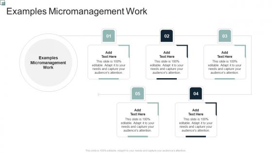 Examples Micromanagement Work In Powerpoint And Google Slides Cpb
